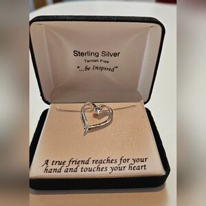 Sterling Silver Heart Necklace